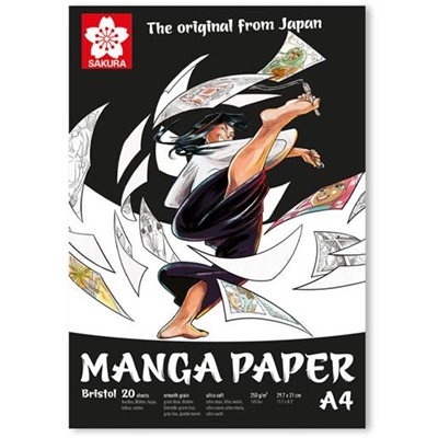 Sakura Manga Paper, A4 - leveres til døren fra Aktivslivern.dk