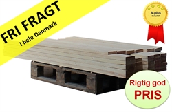 Pakke S852 -  A-plus. 85 Meter savet/rå træ. Et godt tilbud! leveres til døren fra Aktivslivern.dk