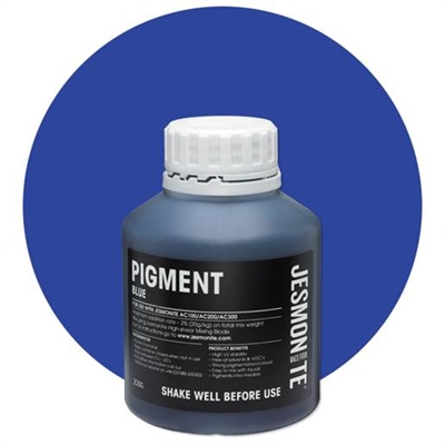 Jesmonite pigment 200 g, Blå - leveres til døren af AktivSlivern.dk