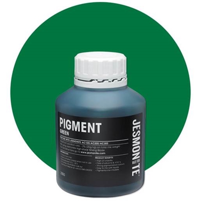 Jesmonite pigment 200 g, Grøn - leveres til døren af AktivSlivern.dk