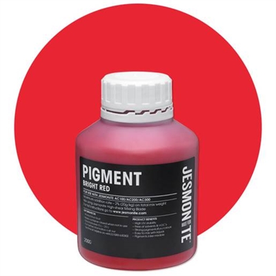 Jesmonite pigment 200 g, Klarrød - leveres til døren af AktivSlivern.dk