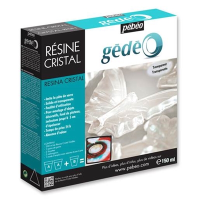 Pebeo Crystal resin, 150 ml - leveres til døren fra Aktivslivern.dk