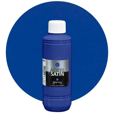 Acryl Satin hobbymaling, Blå - leveres til døren fra Aktivslivern.dk