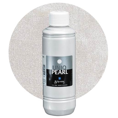 Uniq Pearl tekstilfarve 250 ml, Hvid - leveres til døren fra Aktivslivern.dk