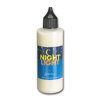 Night Light selvlysende maling, 85 ml - Sølv leveres til døren fra Aktivslivern.dk