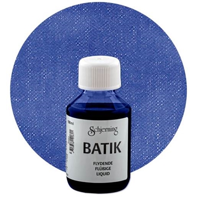 Batikfarve 100 ml, Klarblå - leveres til døren fra Aktivslivern.dk