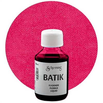 Batikfarve 100 ml, Rosa - leveres til døren fra Aktivslivern.dk