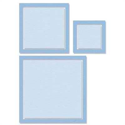 Framelits Stanseskabelon, Square frames - leveres til døren fra Aktivslivern.dk