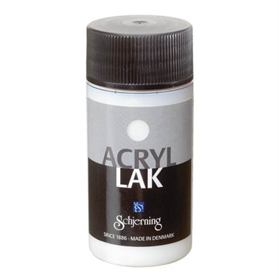 Acryllak 50 ml, Mat - leveres til døren fra Aktivslivern.dk