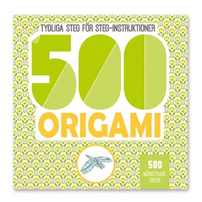 500 Origami, Bog - leveres til døren fra Aktivslivern.dk