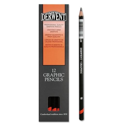 Derwent Graphic blyanter, 2B - leveres til døren fra Aktivslivern.dk