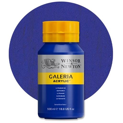 Winsor & Newton Akrylmaling Galeria, Ultramarine - leveres til døren fra Aktivslivern.dk