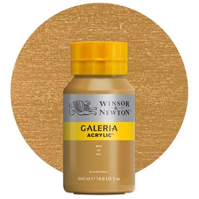 Winsor & Newton Akrylmaling Galeria, Gold - leveres til døren fra Aktivslivern.dk