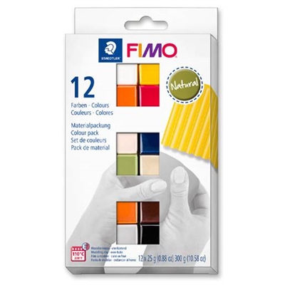 FIMO soft set, Natural colors - leveres til døren fra Aktivslivern.dk