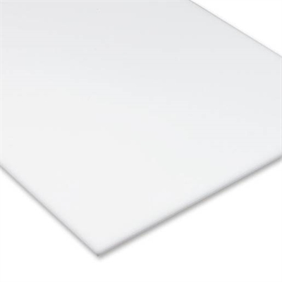 Polystyren 1 mm, Hvid - leveres til døren fra Aktivslivern.dk