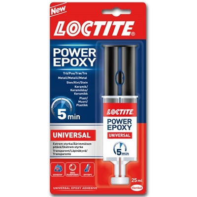 Loctite Super epoxy lim, 25 ml - leveres til døren fra Aktivslivern.dk