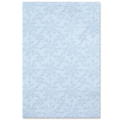 Sizzix Embossing folder, Snowflakes - leveres til døren fra Aktivslivern.dk