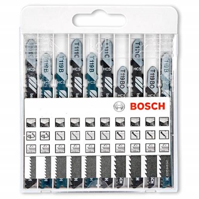 Bosch Blade til stiksav, 10 stk - leveres til døren fra Aktivslivern.dk