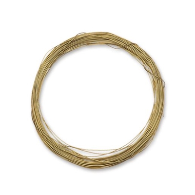 Messingtråd blødglødet - 0,5 mm. leveres til døren fra Aktivslivern.dk
