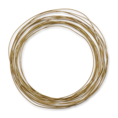 Messingtråd blødglødet - 0,7 mm. leveres til døren fra Aktivslivern.dk