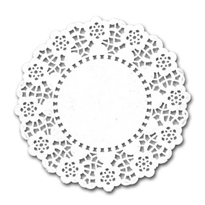 Doilies/Kageservietter Ø165 mm, 100 stk - leveres til døren fra Aktivslivern.dk