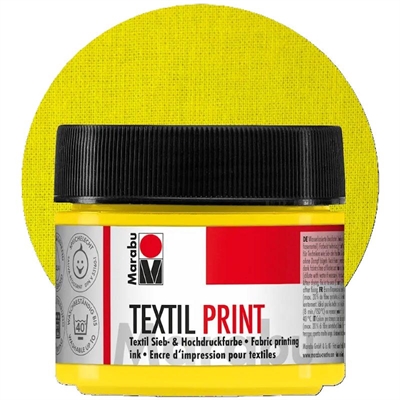 Textile Print - Primært gul 100ml