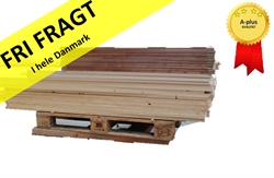 440 kg blandet træ, plader og rundstokke - leveres til døren fra Aktivslivern.dk