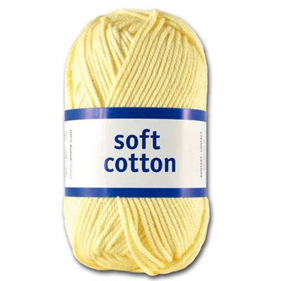 Järbo Soft cotton garn, Pastelgul - leveres til døren fra Aktivslivern.dk