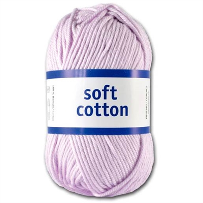 Järbo Soft cotton garn, Pastelsyren - leveres til døren fra Aktivslivern.dk