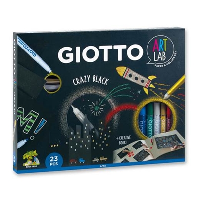 Giotto Crazy Black Sæt - leveres til døren fra Aktivslivern.dk
