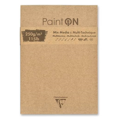 Clairefontaine Paint\'On Assorted, 176x250 mm - leveres til døren fra Aktivslivern.dk