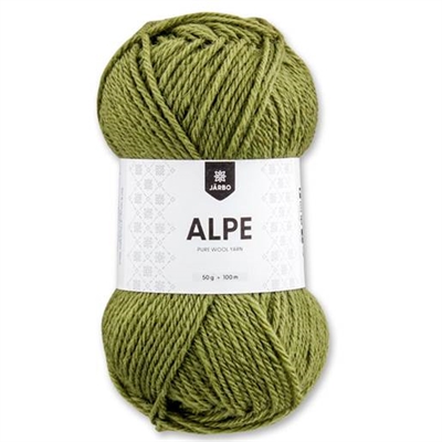 Alpe uldgarn, Lys olivengrøn - leveres til døren fra Aktivslivern.dk