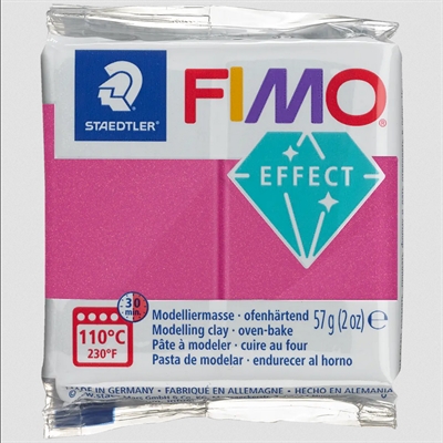 FIMO ler metallic, Bordeaux - leveres til døren fra Aktivslivern.dk