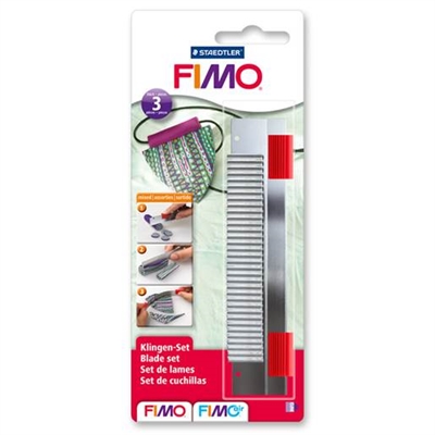Skæreblad til FIMO ler, 3 stk - leveres til døren fra Aktivslivern.dk