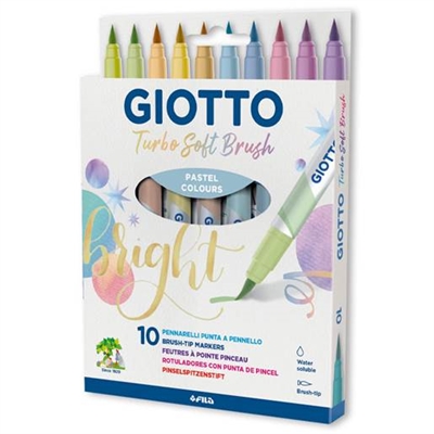Giotto Turbo Soft brush, Pastel - leveres til døren fra Aktivslivern.dk