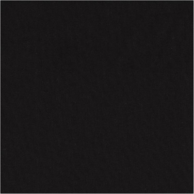 Bomuldsstof sort 10m / rl, 140g