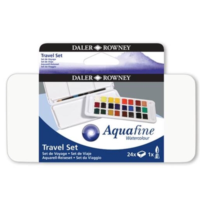 Aquafine Watercolor Trave, 24 farver - leveres til døren fra Aktivslivern.dk