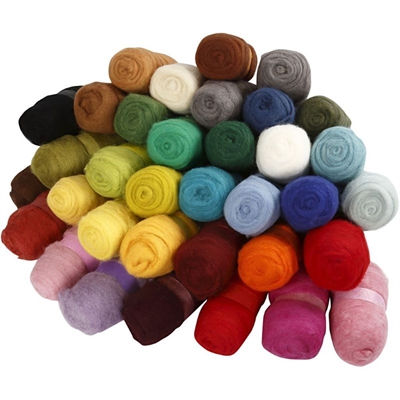 Kartet Uld 35 x100g. bundt