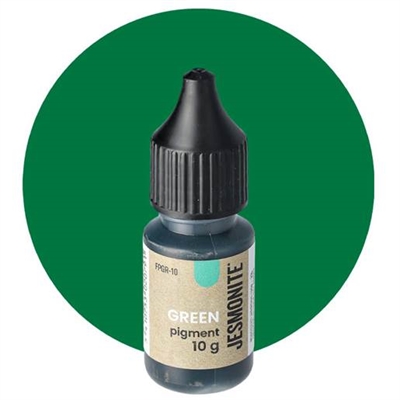 Jesmonite pigment 10 g, Grøn - leveres til døren af AktivSlivern.dk