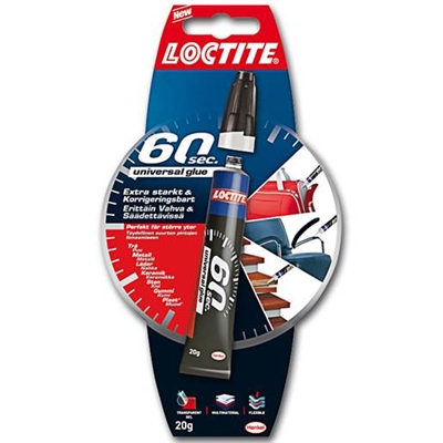 Loctite 60 sec, 20 g - leveres til døren fra Aktivslivern.dk