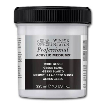 Winsor & Newton Hvid gesso, 225 ml - leveres til døren af AktivSlivern.dk