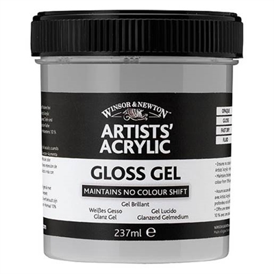 Winsor & Newton Gloss gel, 237 ml - leveres til døren fra Aktivslivern.dk