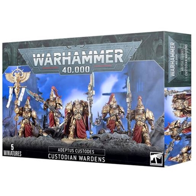 Warhammer Adeptus Custodes: Custodian Wardens - leveres til døren fra Aktivslivern.dk