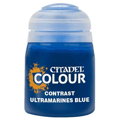Citadel Colour Contrast, Ultramarines blue - leveres til døren fra Aktivslivern.dk
