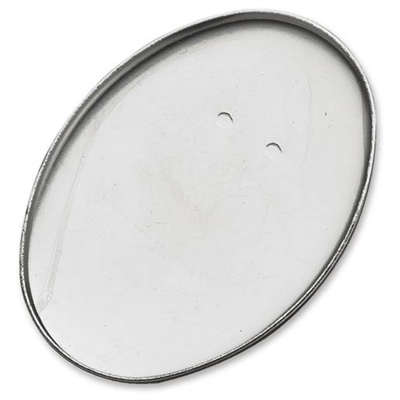 Broche oval, 37x48 mm - leveres til døren fra Aktivslivern.dk