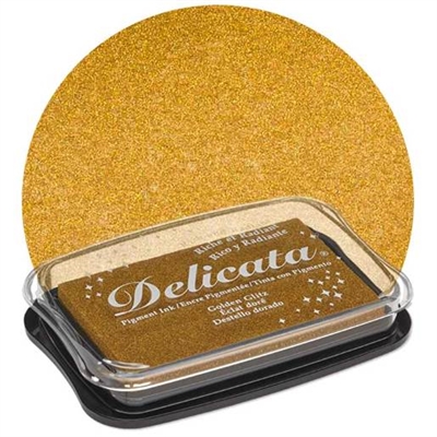 Stempelpude Delicata, Gold - leveres til døren fra AktivSlivern.dk