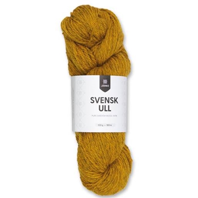 Järbo Svensk uld, Buttercup yellow - leveres til døren fra Aktivslivern.dk