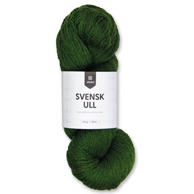 Järbo Svensk uld, Pine tree greent - leveres til døren fra Aktivslivern.dk