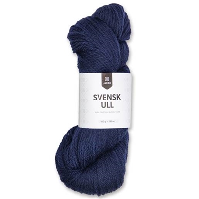 Järbo Svensk uld, Bergslagen dark blue - leveres til døren fra Aktivslivern.dk