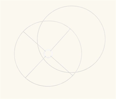 Ringsæt, Ø400mm lampeholder